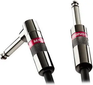 Monster Classic CLAS-I-21A WW 21 ft. - Angled to Straight 1/4" Plugs Instrument Cables