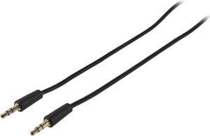 Tripp Lite P312-003 3.5mm Mini Stereo Audio Cable for Microphones, Speakers and Headphones Male to Male