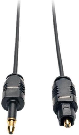 Tripp Lite Model A104-02M 6.6 ft. Ultra Thin Toslink to Mini Toslink Digital Optical SPDIF Audio Cable Male to Male