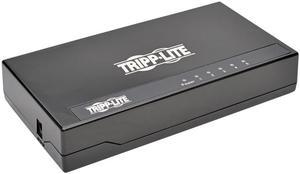 Tripp Lite 5-Port Gigabit Ethernet Switch, Desktop, Unmanaged Network Switch, 10/100/1000 Mbps, RJ45, Plastic Housing (NG5P)