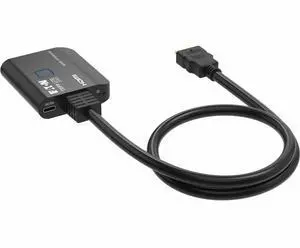 Tripp Lite series B118-002-4K6 2-Port HDMI Splitter - 60 Hz - 30 Hz to 60 Hz - 4096 x 2160 - 33 ft Maximum Operating Distance - 1 x HDMI In - 2 x HDMI Out - USB - Metal - Black - B118-002-4K6 Tripp Lite series B118-002-4K6 2-Port HDMI Splitter - 60 Hz - 30 Hz to 60 Hz - 4096 x 2160 - 33 ft Maximum Operating Distance - 1 x HDMI In - 2 x HDMI Out - USB - Metal - Black - B118-002-4K6