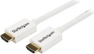 StarTech.com 3m (10 ft) White CL3 In-wall High Speed HDMI Cable - HDMI to HDMI - M/M