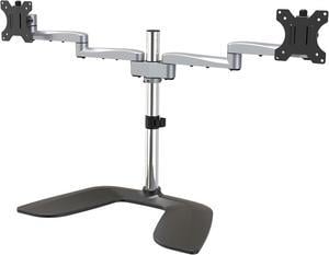 StarTech.com ARMDUALSS Dual Monitor Stand - Articulating Arms - Height Adjustable - For VESA Mount Monitors up to 32" - Steel & Aluminum (ARMDUALSS)
