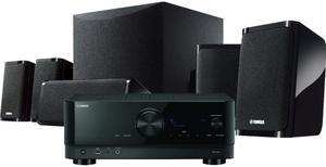 YAMAHA YHT-5960UBL 5.1-Channel Home Theater System with 8K HDMI and MusicCast (Black)