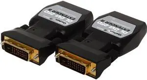 Gefen EXT-DVI-FM2500 Modular Dual-Link DVI extension using a two-strand multimode fiber optic cable with Virtual EDID