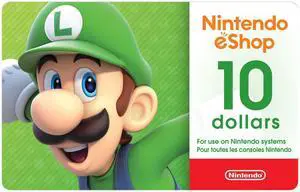 Nintendo eShop $10 Gift Card (Email Delivery) Nintendo eShop $10 Gift Card (Email Delivery)