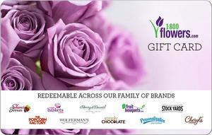 1-800-Flowers $100 Gift Card (Email Delivery)