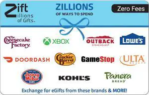 Zift Zillions $500 Gift Card (Email Delivery) Zift Zillions $500 Gift Card (Email Delivery)