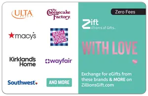 Zift Zillions of Gifts - With Love $50 Gift Card (Email Delivery) Zift Zillions of Gifts - With Love $50 Gift Card (Email Delivery)
