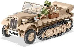 COBI Historical Collection World War II Sd.Kfz.10 DEMAG D7 Vehicle COBI Historical Collection World War II Sd.Kfz.10 DEMAG D7 Vehicle