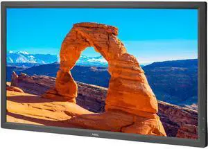 NEC V323-3 32" Full HD LED Commercial LCD Display with Integrated Speakers, OPS Slot, Landscape/Portrait, Full 24/7 Scheduler Function