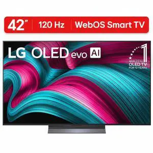 LG 42-Inch Class OLED evo AI Super Upscaling 4K C5 Series Smart TV w/Dolby Atmos & Vision, HDR10, Filmmaker Mode, Wow Orchestra, Alexa Built-in (OLED42C5PUA, 2025) LG 42-Inch Class OLED evo AI Super Upscaling 4K C5 Series Smart TV w/Dolby Atmos & Vision, HDR10, Filmmaker Mode, Wow Orchestra, Alexa Built-in (OLED42C5PUA, 2025)