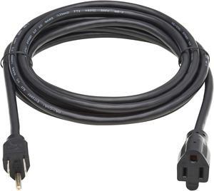 Tripp Lite Power Extension Cord, NEMA 5-15P to NEMA 5-15R - 13A, 120V, 16 AWG, 12 ft. (3.7 m), Black P022-012-13A