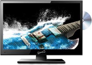 SuperSonic SC-1512 1080p LED Widescreen HDTV with HDMI Input, AC/DC Compatible for RVs and Built-in DVD Player
