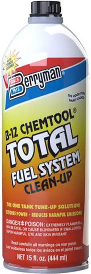 Berryman (2616-12PK) B-12 Chemtool Total Fuel System Clean-Up - 15 oz., (Pack of 12)