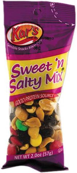 Kars SN08387 Nuts Caddy Sweet N Salty Mix 2 oz Packets 24 PacketsCaddy