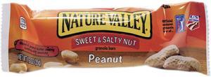 General Mills SN42067 Nature Valley Granola Bars, Sweet & Salty Nut Peanut Cereal, 1.2oz Bar, 16/Box