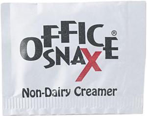 Office Snax 00022 Premeasured Single-Serve Packets, Powder Non-Dairy Creamer, 800/Carton