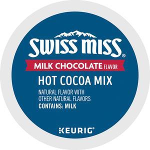 Green Mountain Swiss Miss K-Cup Milk Chocolate Hot Cocoa - 22 Pods/Box 8292