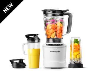 NutriBullet NBF50700AW White 64oz Blender Pitcher Jar Size Blender Combo 5 speeds NutriBullet NBF50700AW White 64oz Blender Pitcher Jar Size Blender Combo 5 speeds