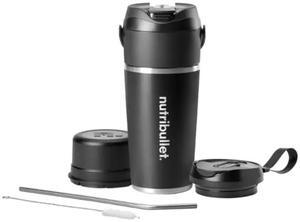 NutriBullet NBPB50350AW Black 20 ounces Jar Size Flip Insulated Portable Blender 1 NutriBullet NBPB50350AW Black 20 ounces Jar Size Flip Insulated Portable Blender 1
