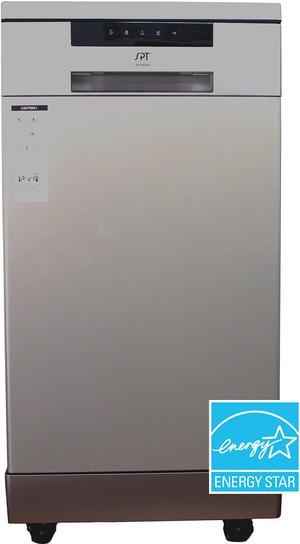 Sunpentown SD-9263SS 18" Energy Star Portable Dishwasher - Stainless Steel