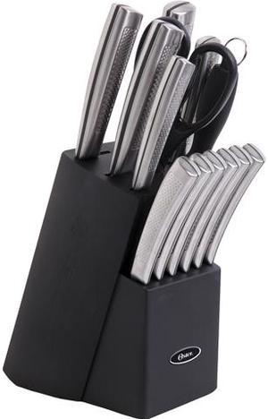 Oster 92272.14 Wellisford 14pc Cutlery Set with Black Block