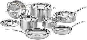 Cuisinart MCP-12N MultiClad Pro Stainless Steel 12-Piece Cookware
