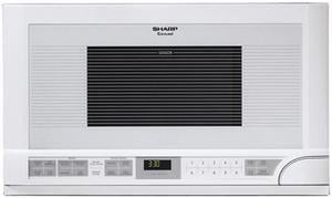 Sharp R-1211 1.5 cu. ft. 1100W Sensor Over-The-Counter Microwave
