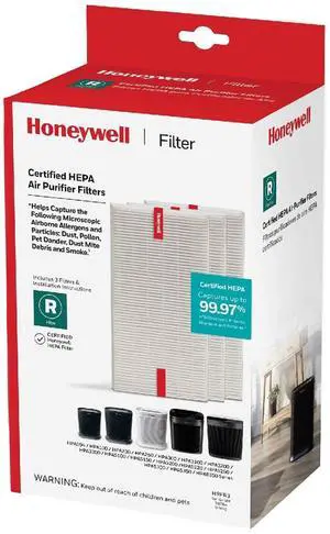 HONEYWELL R Filter True HEPA Replacement Air Purifier Filter (HRF-R1)