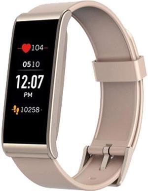 MyKronoz ZEFIT4HR Activity & Heart Rate Tracker with Color Touchscreen - Power Pink/Gold