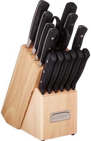 Cuisinart C77BTR-15P Classic 15-pc. Triple Rivet Block Set - Black