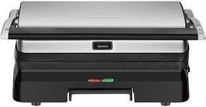 Cuisinart GR-11P1 Brushed Stainless Griddler Grill & Panini Press