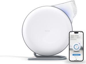 IQAir Atem Desk Air Purifier for Home, Office, Desktop, Small Room up to 300 sq ft, HyperHEPA Technology for Bacteria, Viruses, Allergens, Pets, Asthma Triggers, Swiss Design, Made in Germany, White