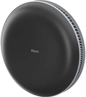 IQAir Atem Car Portable HEPA Air Purifier, Filters for Pollution, Odors, Gases, Car Fumes, and Asthma Triggers, Bacteria, Viruses, Great for Travel or Daily Commute, Swiss Design, Made in Germany