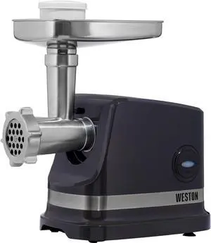 WestonSupply 33-1101-W Black #5 Electric Meat Grinder & Sausage Stuffer (500 watt)