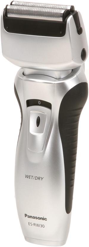 Panasonic ES-RW30-S Rechargeable Men's Wet/Dry Shaver w/ Dual Nanotech Blades