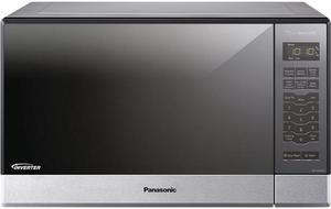 Panasonic 12 Cubic Feet 1200W Countertop Microwave Oven w Inverter Technology  Genius Sensor NNSN686S