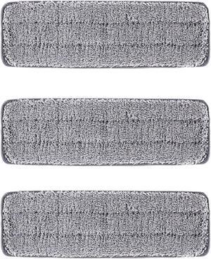 True & Tidy MP-250 Mop Pad Replacement Set for SPRAY-250 Spray Mop, 3 Pack