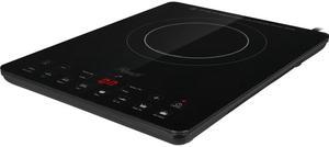 Rosewill Portable Induction Cooktop Countertop Burner, 1500W Electric Induction Cooker with 15 Temperature Settings, 15 Power Levels, 8 Preset Modes, LED Control Panel, Ultra Slim Design - RHAI-19002