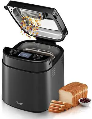 Rosewill Bread Maker, SUS Metal Housing, 2.5LB capacity, Non-stick coating, Beige Rosewill Bread Maker, SUS Metal Housing, 2.5LB capacity, Non-stick coating, Beige