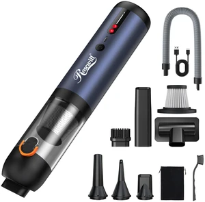 Rosewill 4-in-1 Cordless Car Vacuum, Rechargeable Handheld Vacuum Cleaner with LCD Display, 20 Kpa Suction Power, 2-Gear Adjustable Blower, Inflator & Air Duster for Small Jobs, Car, Home, Office Rosewill 4-in-1 Cordless Car Vacuum, Rechargeable Handheld Vacuum Cleaner with LCD Display, 20 Kpa Suction Power, 2-Gear Adjustable Blower, Inflator & Air Duster for Small Jobs, Car, Home, Office