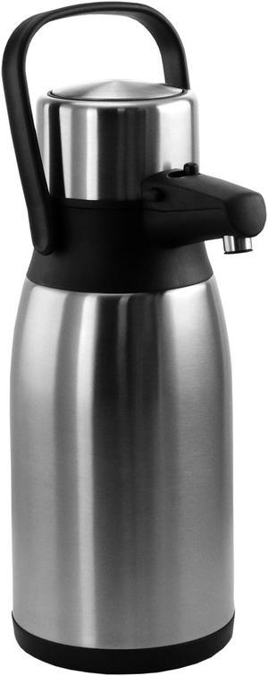 MegaChef MGASUD030 3 Liter Stainless Steel Airpot Hot Water Dispenser for Coffee and Tea