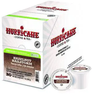 Hurricane Coffee Medium Roast and Flavored Coffee Pods in Compostable Single Serve Cups, 20 Count Hurricane Coffee Medium Roast and Flavored Coffee Pods in Compostable Single Serve Cups, 20 Count