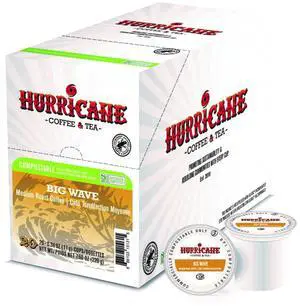 HURRICANE COFFEE & TEA Big Wave Medium Roast Coffee (20 Counts)