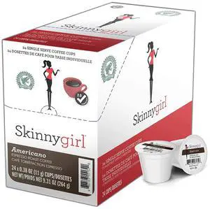 Skinnygirl Flavored Coffee Pods, Pumpkin Spice Coffee, Single Serve Coffee for Keurig K Cups Machines, Hot or Iced Coffee, Medium Roast Coffee In Recyclable Pods, 24 Count Skinnygirl Flavored Coffee Pods, Pumpkin Spice Coffee, Single Serve Coffee for Keurig K Cups Machines, Hot or Iced Coffee, Medium Roast Coffee In Recyclable Pods, 24 Count