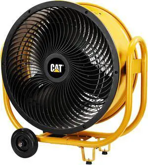 CATERPILLAR HVD-24AC-YW 24-inch High Velocity 3-Speed Air Circulator Fan, Yellow