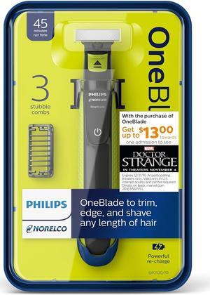 Philips Norelco OneBlade Original Face, Electric Razor and Styler, QP1424/70