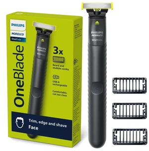 Philips Norelco OneBlade Original Face, Electric Razor and Styler, QP1424/70 Philips Norelco OneBlade Original Face, Electric Razor and Styler, QP1424/70