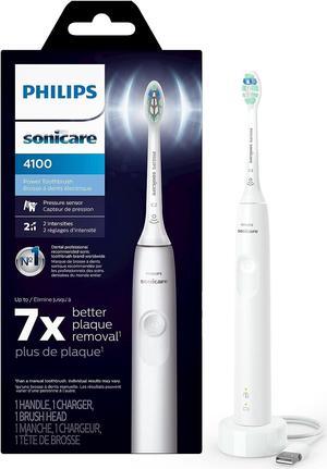 Philips Sonicare 4100 Power Toothbrush, Rechargeable Electric Toothbrush with Pressure Sensor, White (HX3681/23) Philips Sonicare 4100 Power Toothbrush, Rechargeable Electric Toothbrush with Pressure Sensor, White (HX3681/23)